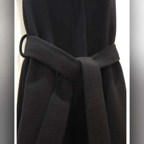 Thomas Wylde Rare Vintage Virgin Wool Real Fox Fur 100% Silk Linning Long Coat - Picture 13 of 16